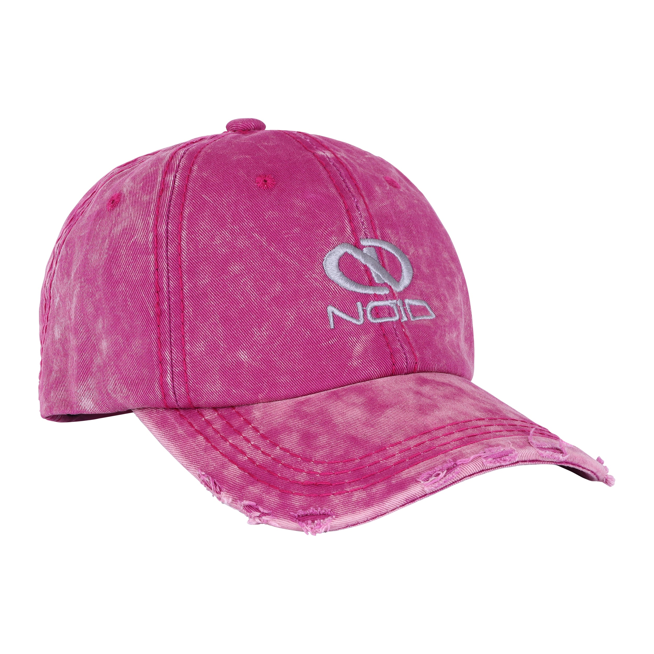 PINK DISTRESSED CAP