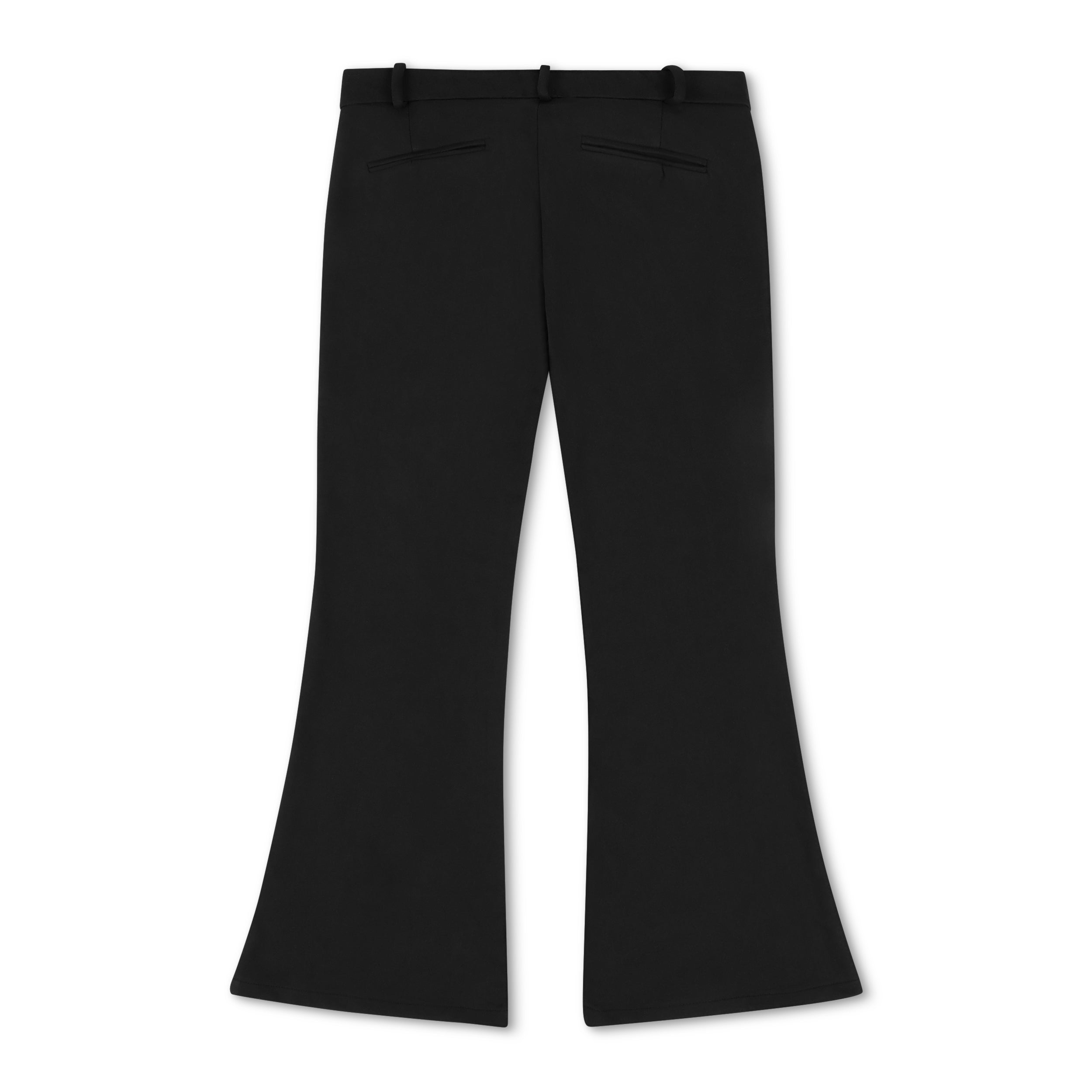 FLARED SWEAT TROUSERS