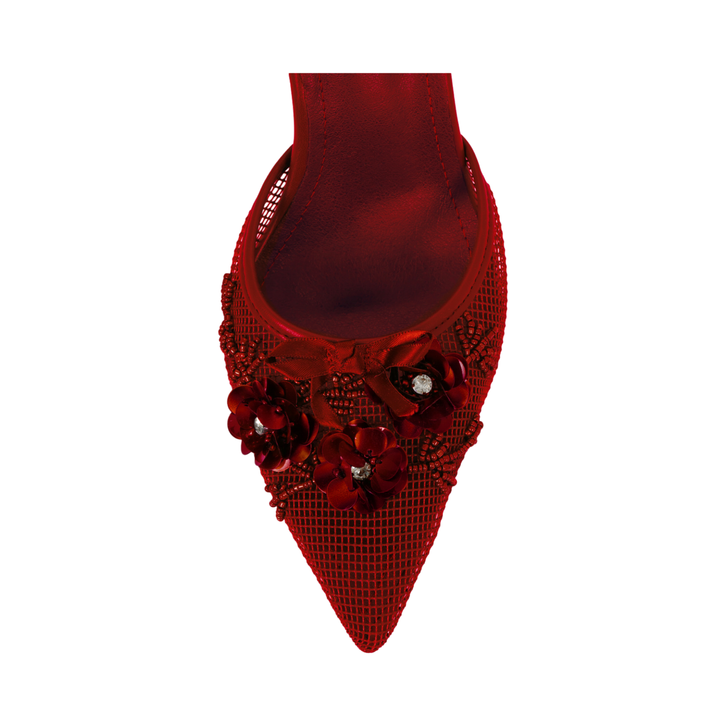 SHANGHAI HEEL IN RUBY