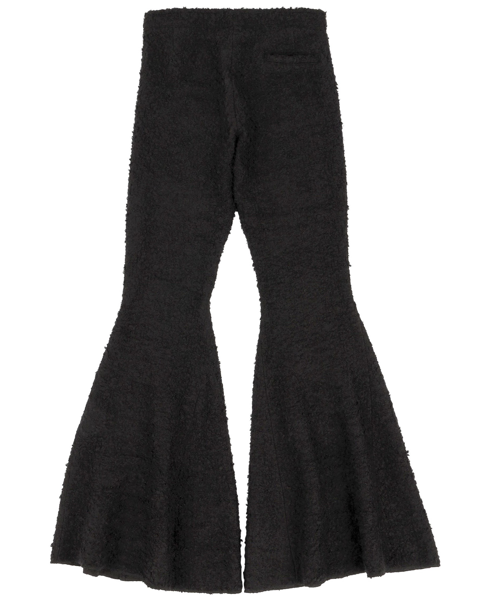 BOUCLE FLARED PANTS