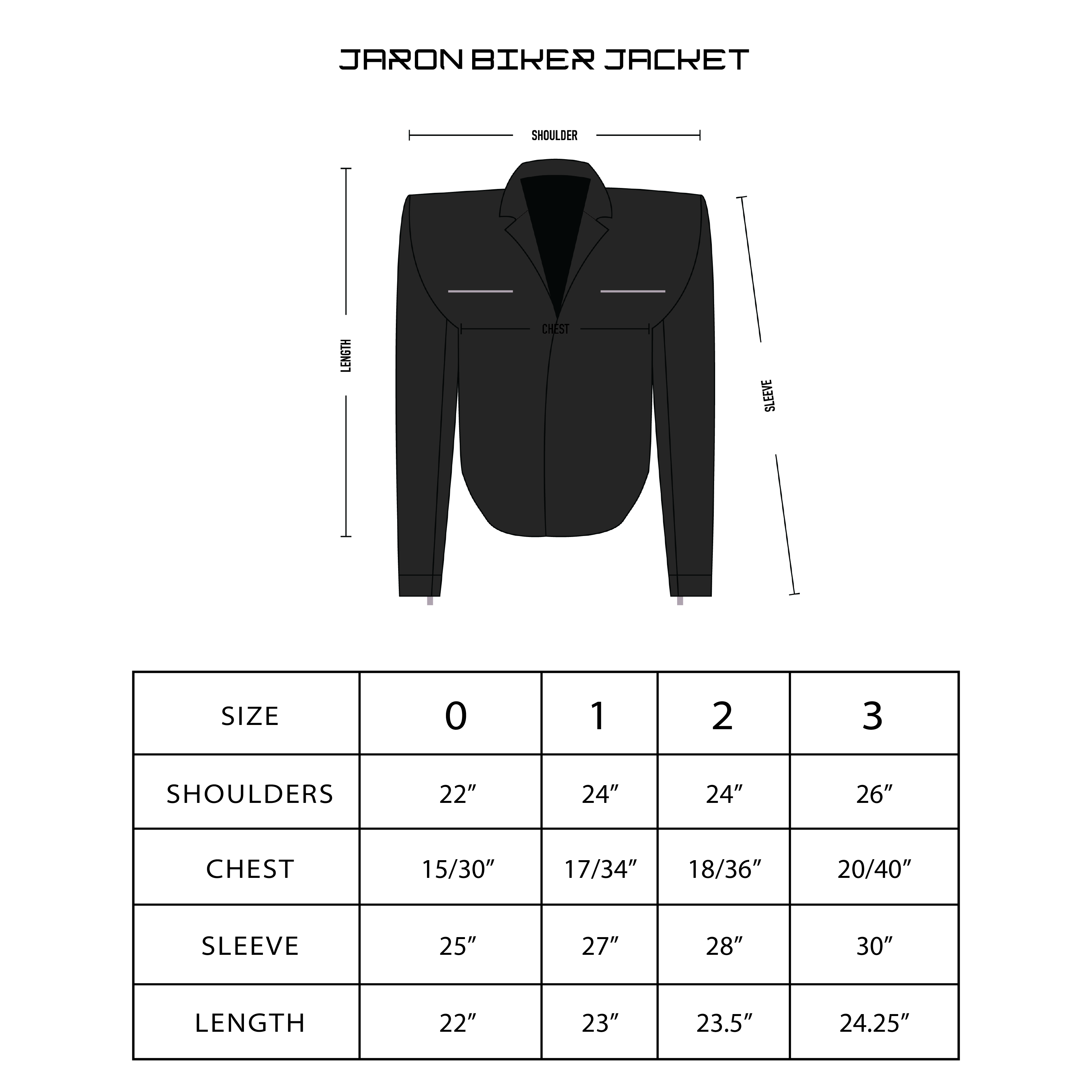 JARON BIKER JACKET