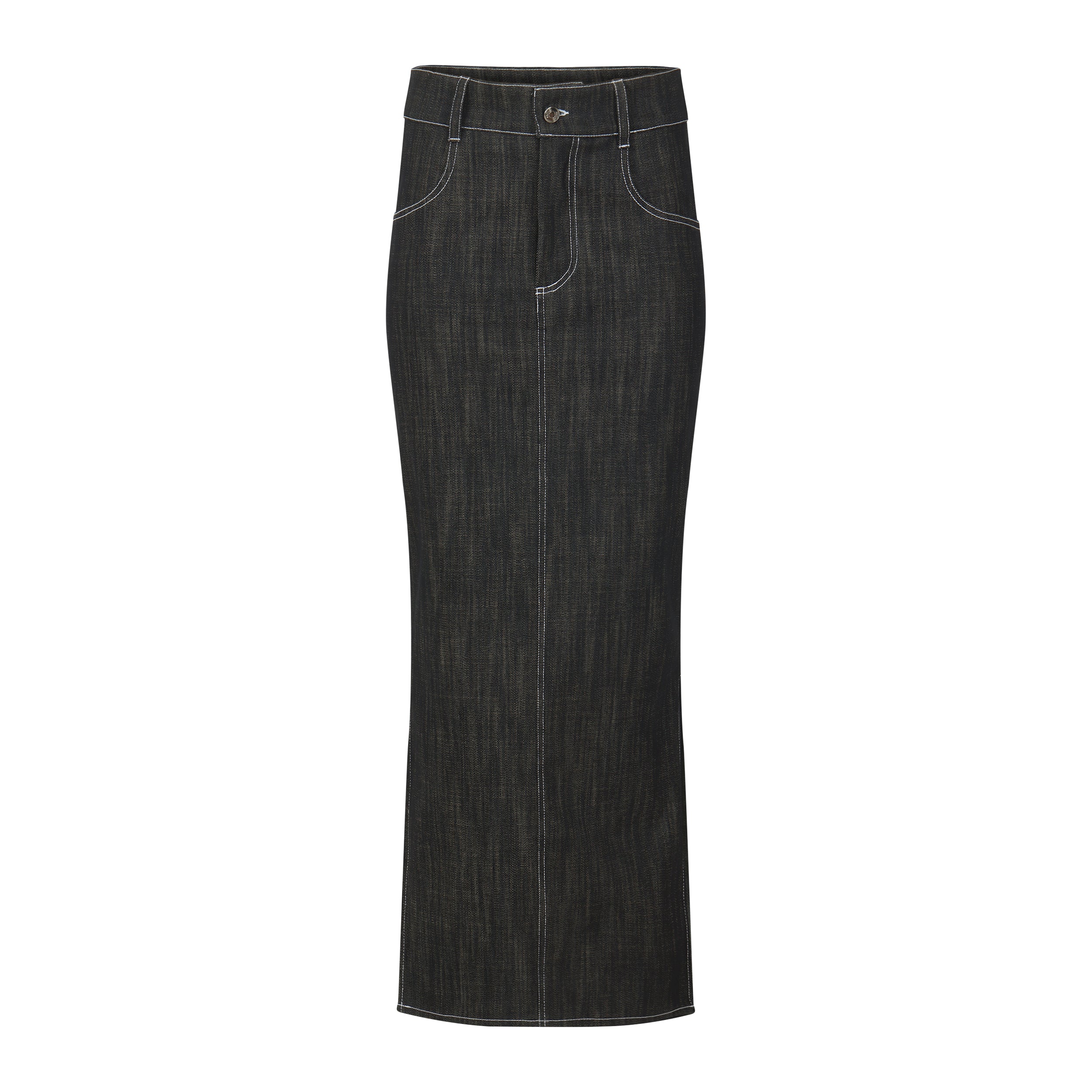 HEX DENIM SKIRT